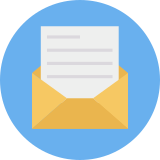 Icône de messagerie